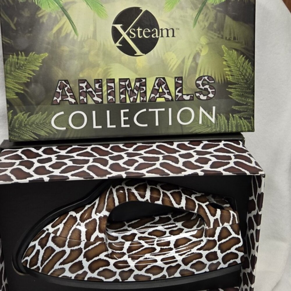 XSteam USA travel steamer Animal Print (Giraffe)